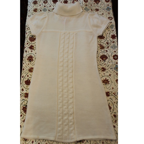 cream sweater dress girls